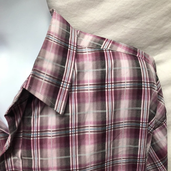 Panhandle Mens Sz XL Snap Button Up Shirt … - Picture 2 of 5